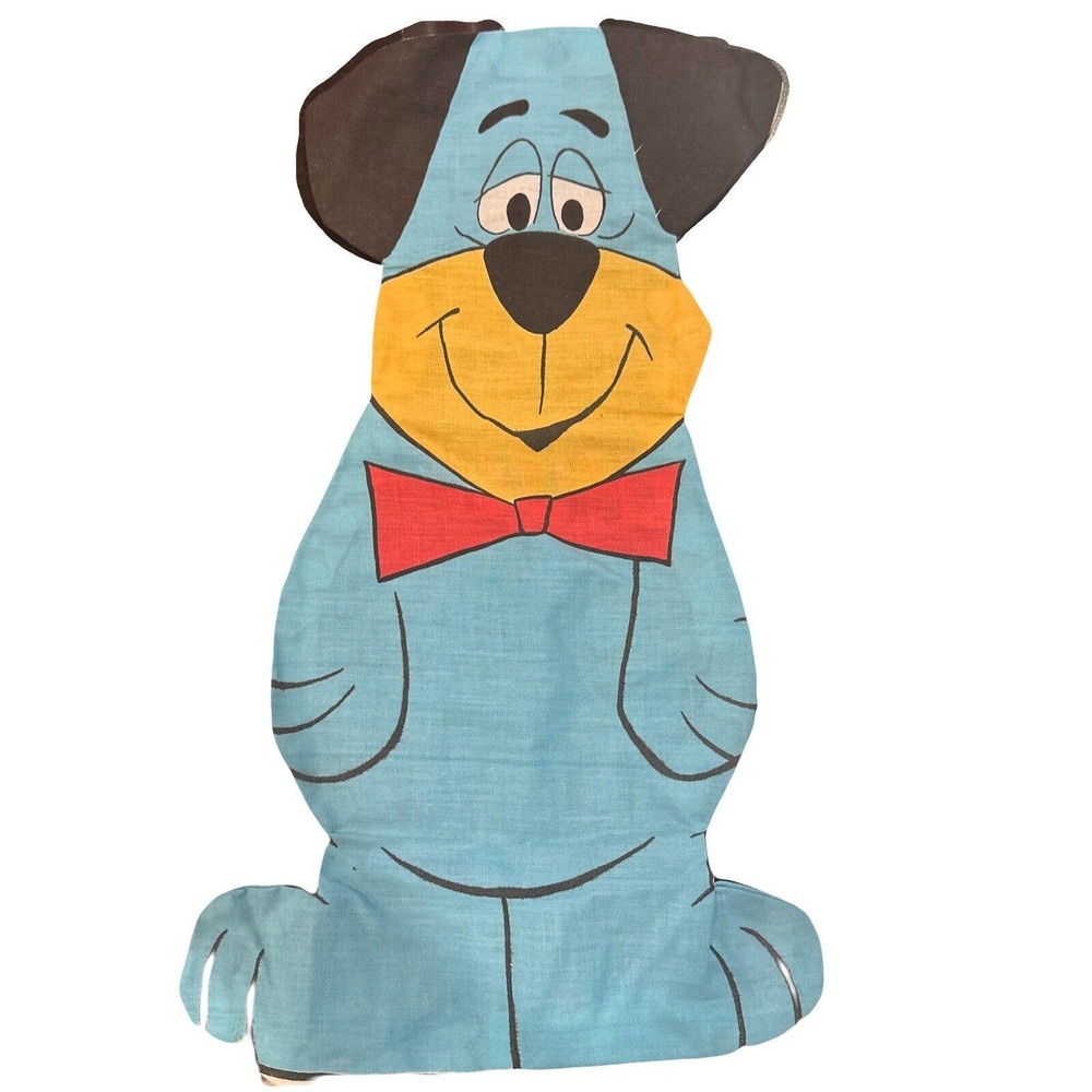 Vintage 1977 Hanna Barbera Huckleberry Hound Huck Pillow Case Sewing Toy